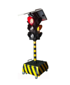 南木林太阳能移动信号灯