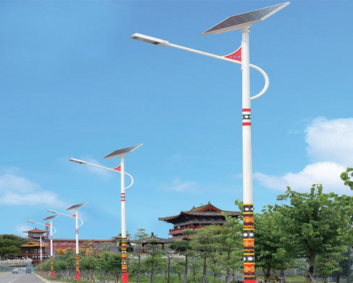 南木林民族特色路灯