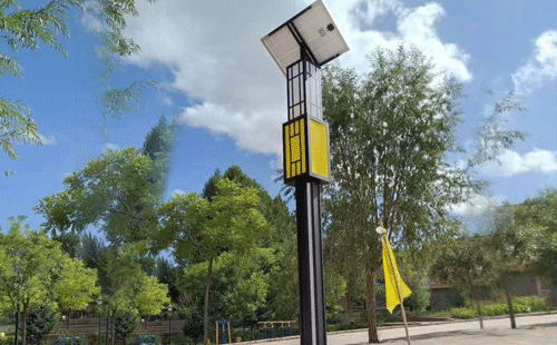 南木林智慧路灯安装