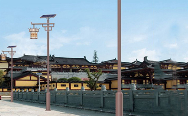 抗风型南木林太阳能路灯：保障稳定照明不受风害